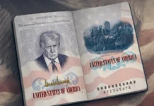 అమెరికా పాస్పోర్టులపై ట్రంప్ ఫొటో